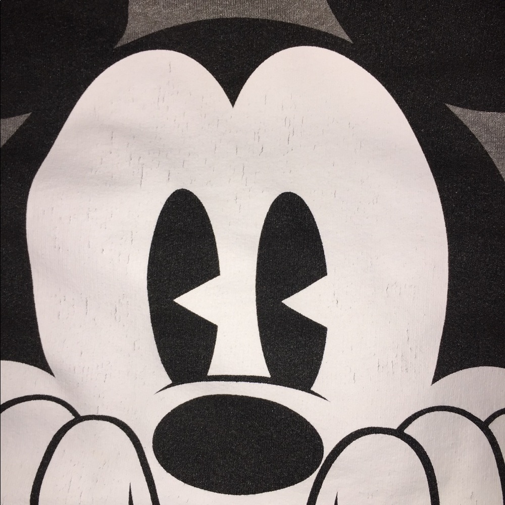 Disney Mickey peeking out light weight hoodie - Picture 4 of 4